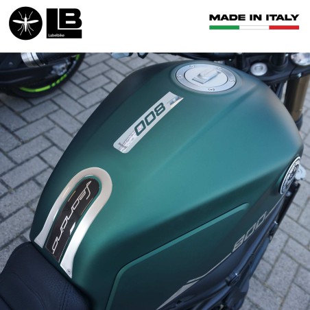 Paraserbatoio resina gel 3D protezione moto compatibile con Benelli Leoncino 800