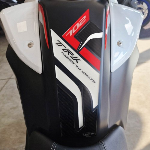 Paraserbatoio resina gel 3D protezione moto compatibile con Benelli TRK 702