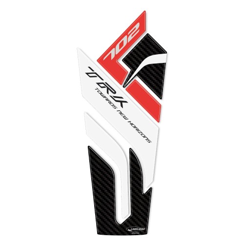 Paraserbatoio resina gel 3D protezione moto compatibile con Benelli TRK 702 2