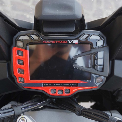 Protezione Adesiva cruscotto moto display compatibile con Ducati Multistrada V2s