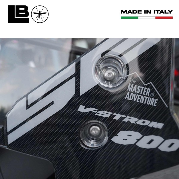 Protezione cupolino moto Adesivo Gel 3D compatibile con Suzuki V-Strom 800SE