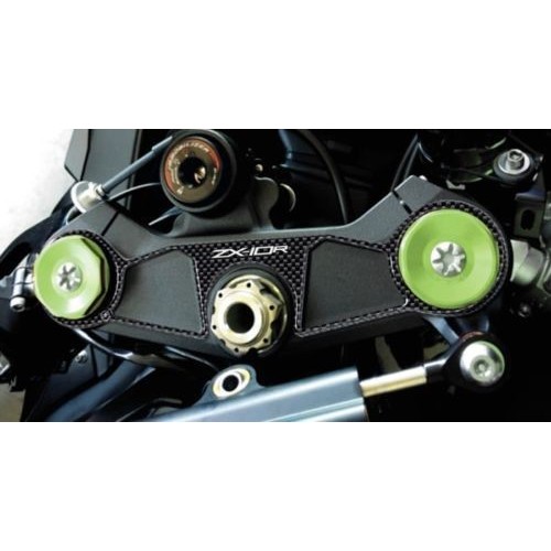 Plaque de protection de fourche en gel 3D compatible avec les motos KAWASAKI ZX-10R à partir de 2016