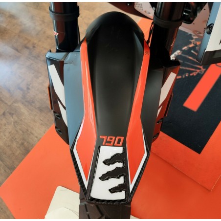 Front mudguard protection 3D stickers for KTM 790 ADVENTURE compatible motorbikes