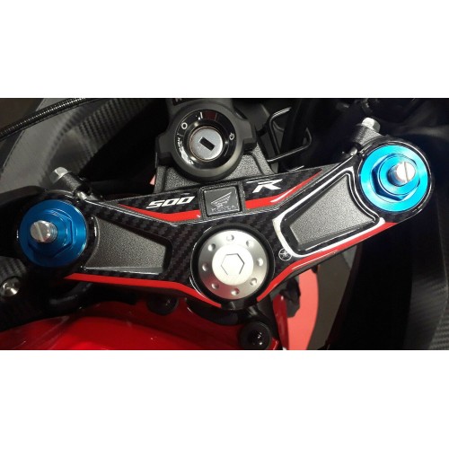 PROTECCIÓN DE PLACA DE HORQUILLA DE DIRECCIÓN para MOTO CBR500R compatible HONDA CBR 500 R 2019-2021