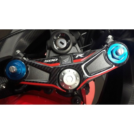 PROTECCIÓN DE PLACA DE HORQUILLA DE DIRECCIÓN para MOTO CBR500R compatible HONDA CBR 500 R 2019-2021