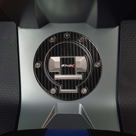 Protecteur de bouchon de réservoir en gel de résine adhésif 3D compatible avec BMW C400X