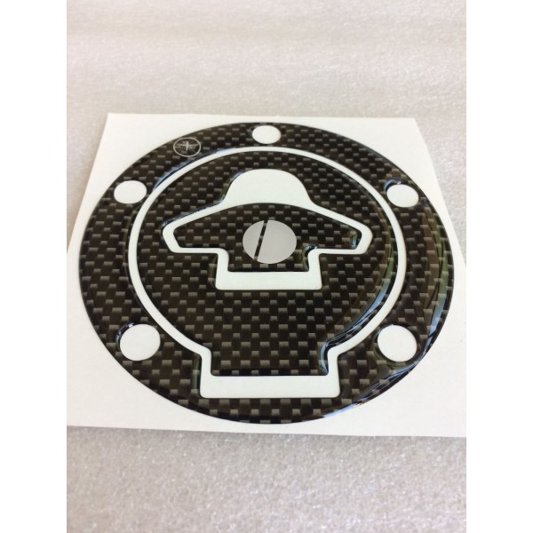 Protection de bouchon de réservoir d'essence 3D CARBON RESIN ADHESIVE pour DUCATI MOTORCYCLE