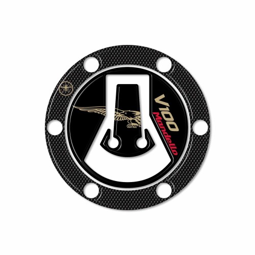 Couvercle de réservoir compatible avec Moto Guzzi V100 Mandello 2022 - 2025 2