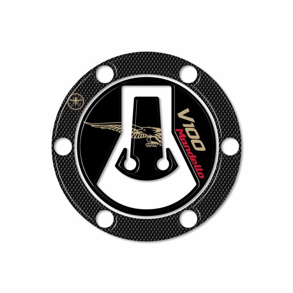 Protezione tappo serbatoio compatibile con Moto Guzzi V100 Mandello 2022 - 2025