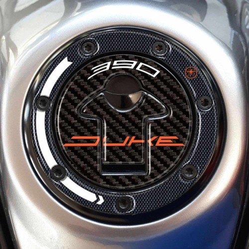 PROTEZIONE TAPPO SERBATOIO in gel 3D compatibile per MOTO KTM 390 DUKE 2017-2023