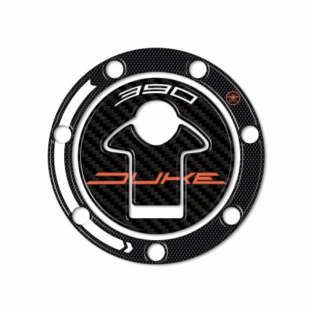 PROTEZIONE TAPPO SERBATOIO in gel 3D compatibile per MOTO KTM 390 DUKE 2017-2023
