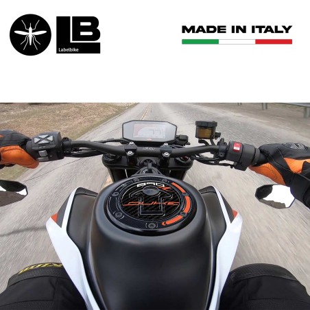 PROTEZIONE TAPPO SERBATOIO in resina gel 3D per MOTO compatibile KTM 890 DUKE R