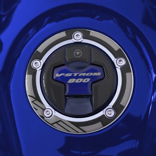 Protezione tappo serbatoio moto Adesivo 3D compatibili con Suzuki V-Strom 800SE