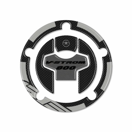 Protezione tappo serbatoio moto Adesivo 3D compatibili con Suzuki V-Strom 800SE