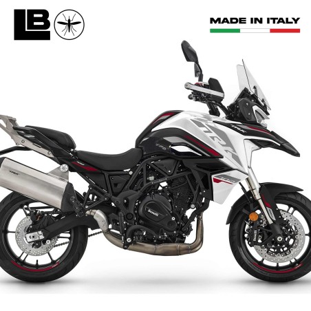 Protezioni laterali serbatoio Adesivi 3D moto compatibili con Benelli TRK 702