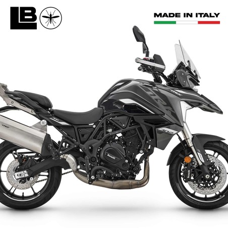 Protezioni laterali serbatoio Adesivi 3D moto compatibili con Benelli TRK 702