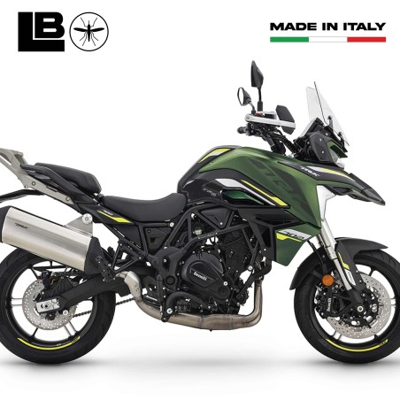 Protezioni laterali serbatoio Adesivi 3D moto compatibili con Benelli TRK 702