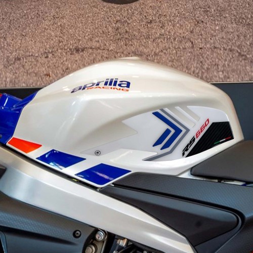 Protections latérales de réservoir compatibles avec Aprilia RS 660 Limited Edition