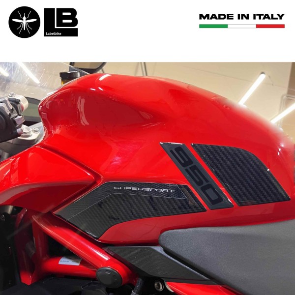 Protectores laterales de depósito compatibles con Ducati Supersport 950 2021-2024