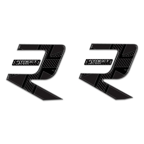 Protections latérales de réservoir compatibles avec Triumph Street Triple R 2013-2022 2