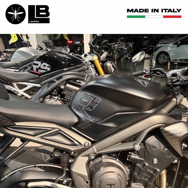Protezioni laterali serbatoio compatibili con Triumph Street Triple R 2013-2022