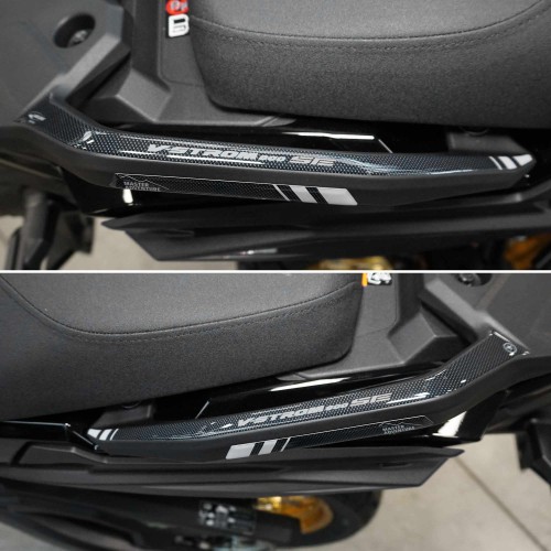 Protezioni maniglie passeggero Adesivi 3D compatibili con Suzuki V-Strom 800SE