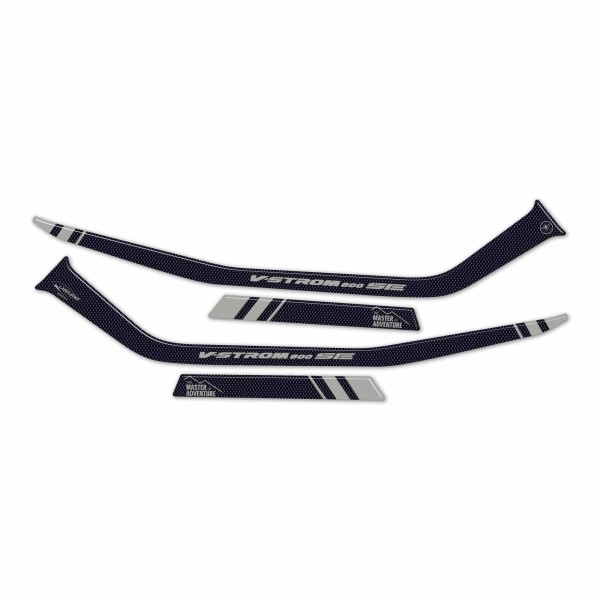 Protezioni maniglie passeggero Adesivi 3D compatibili con Suzuki V-Strom 800SE