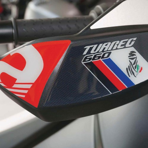 Handguards motorbike 3D stickers compatible with Aprilia Tuareg 660 Podium
