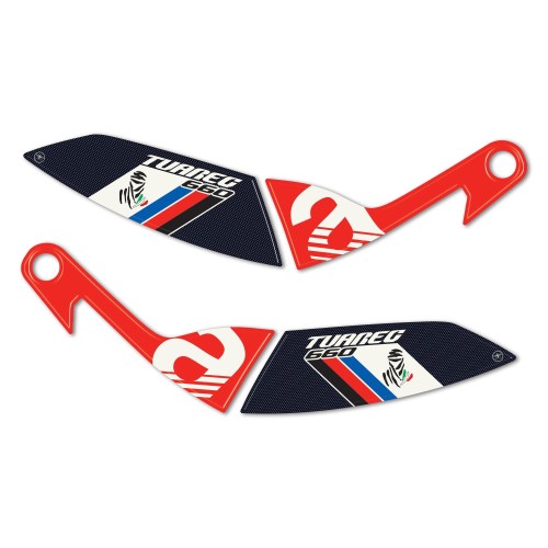 Handguards motorbike 3D stickers compatible with Aprilia Tuareg 660 Podium 2