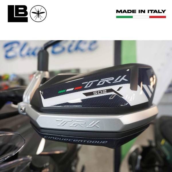 Protections Protège-mains moto Stickers résine 3D compatibles avec Benelli TRK 502 X