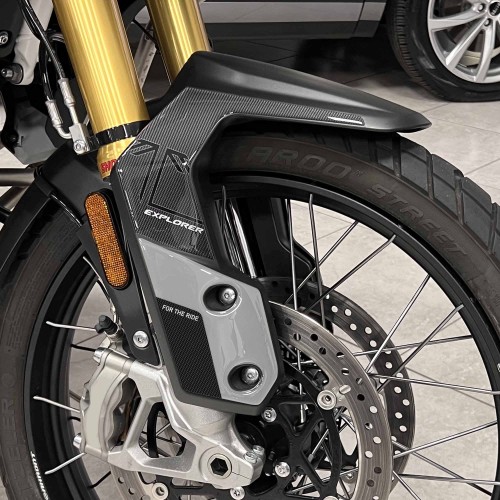 Protections de tige de selle 3D compatibles avec Triumph Tiger 1200 Rally Explorer 2023-5