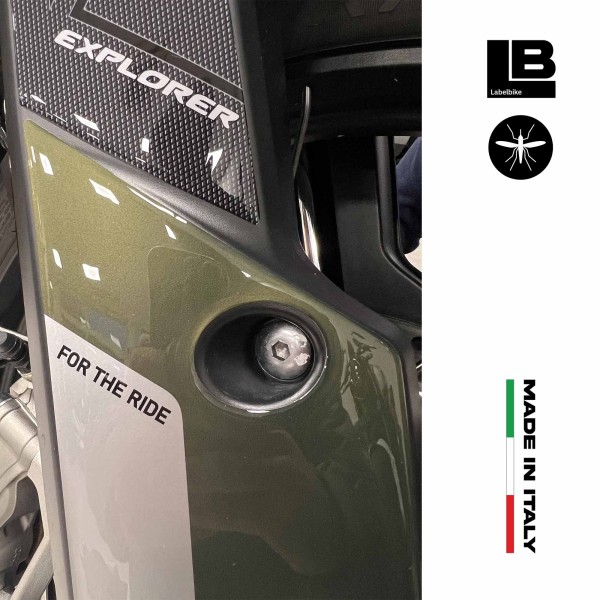 Protections de tige de selle 3D compatibles avec Triumph Tiger 1200 Rally Explorer 2023-5