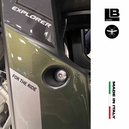 Protections de tige de selle 3D compatibles avec Triumph Tiger 1200 Rally Explorer 2023-5