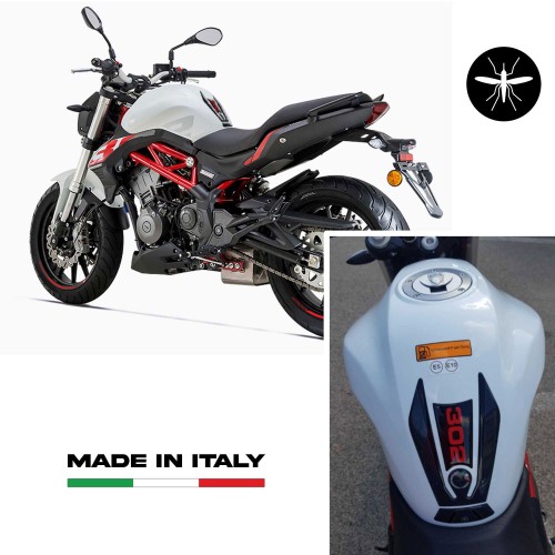 PARASERBATOIO RESINATO GEL 3D PROTEZIONE compatibile per moto 302 s BENELLI 302s 2