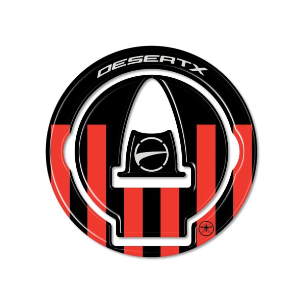 Tank cap protector motorbike 3D sticker compatible with Ducati DesertX 2023-5