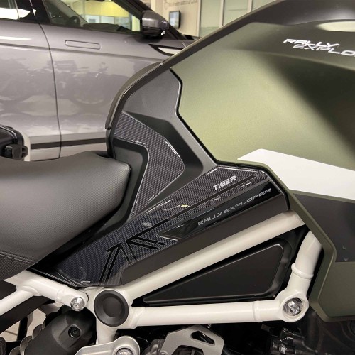 3D side protectors compatible with Triumph Tiger 1200 Rally Explorer 2023-25