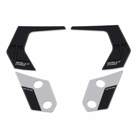 Protections de tige de selle 3D compatibles avec Triumph Tiger 1200 Rally Pro 2021-2025