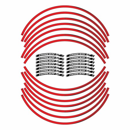 Strisce Adesive Cerchi Moto compatibili con Yamaha Tracer 9 e GT 2021 - 2024