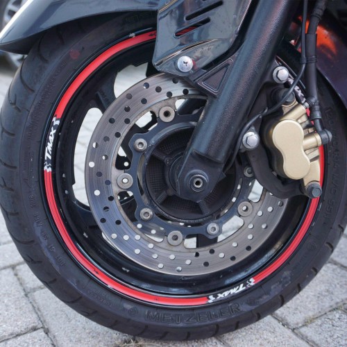 STRISCE ADESIVE per CERCHI compatibili YAMAHA 500-530-560 scooter TMAX 2008-2025
