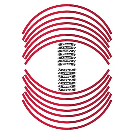 LLANTAS ADHESIVAS compatibles YAMAHA 500-530-560 scooter TMAX 2008-2025