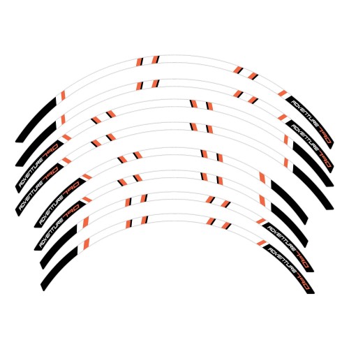 Bandes adhésives pour jantes de moto compatibles avec KTM 790 Adventure 2019-23 2