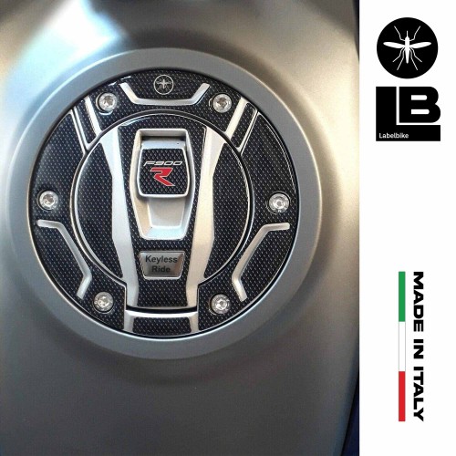 Protezione gel 3D tappo serbatoio keyless per moto compatibile BMW F900R F900 R 2
