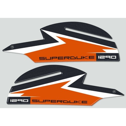 SEITENWANDSCHUTZ 3D Aufkleber kompatibel MOTO KTM 1290 SUPER DUKE GT 2