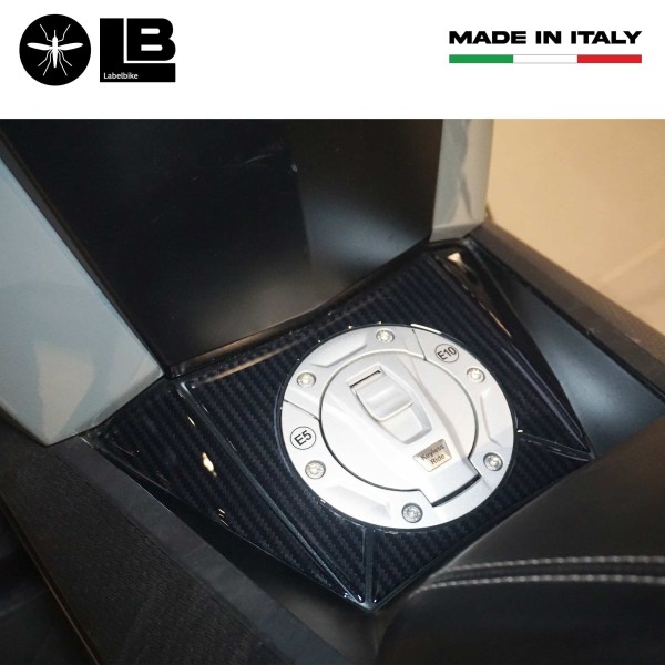 Protezioni pedana centrale adesivi in resina gel 3D compatibili con BMW C400GT