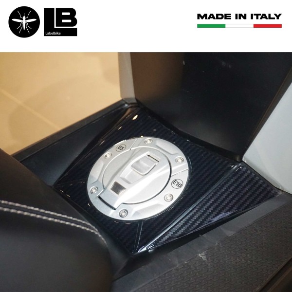 Protezioni pedana centrale adesivi in resina gel 3D compatibili con BMW C400GT