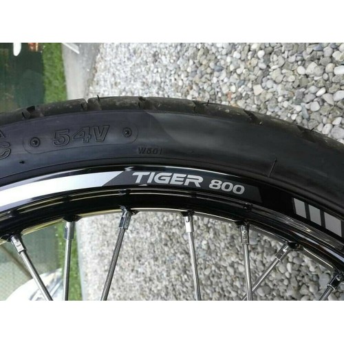 Klebestreifen 17-21 x Motorradräder kompatibel Triumph Tiger 800 XCx 2018-2020 2