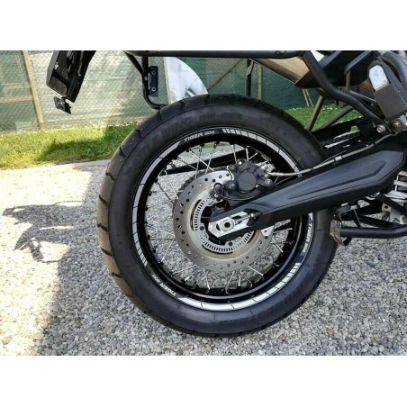 Strisce adesive 17-21 x cerchi moto compatibili Triumph Tiger 800 XCx 2018-2020