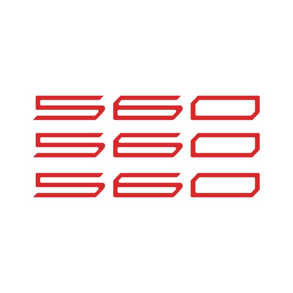 Tre Scritte 560 tmax adesivi per scooter compatibili con Yamaha T-Max 2022-2025