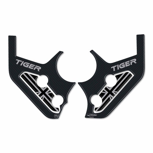 Stickers 3D Protector Heel Guards motorbike compatible with Triumph Tiger 900 - 850 2