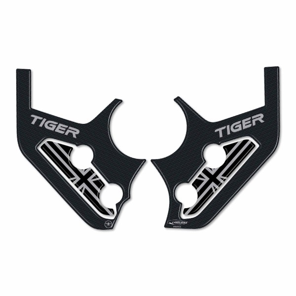 Pegatinas 3D Protector Taloneras moto compatible con Triumph Tiger 900 - 850